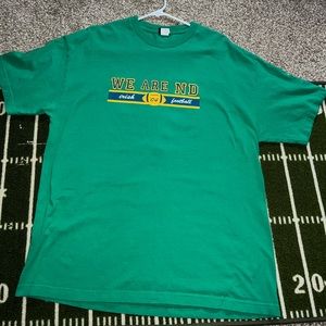2004 Notre Dame shirt size XL